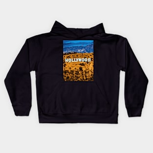 Hollywood - Landscape Kids Hoodie